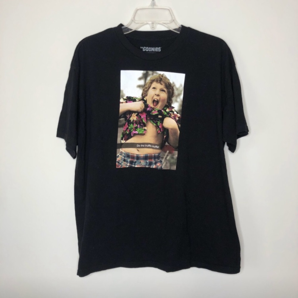 Goonies Truffle Shuffle Black Tee T Shirt XL